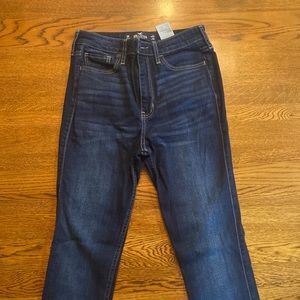 Hollister ultra high rise super skinny jeans